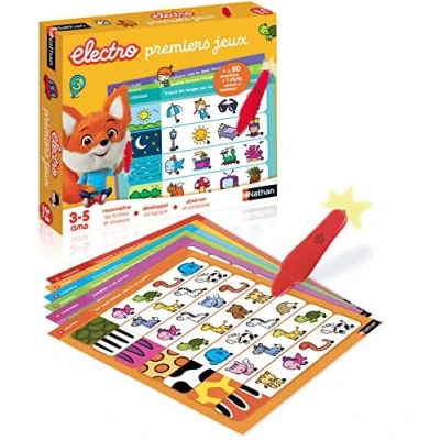 Abbildung von Dujardin 31619 Electro erste Spiele Elektronisches Lernspiel für Kinder von 3 bis 5 Jahren, Mehrfarbig, Moyen