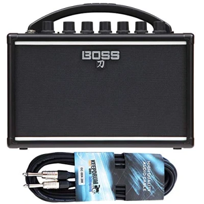Abbildung von Boss Katana Mini Gitarren Verstärker + keepdrum Gitarrenkabel 3m