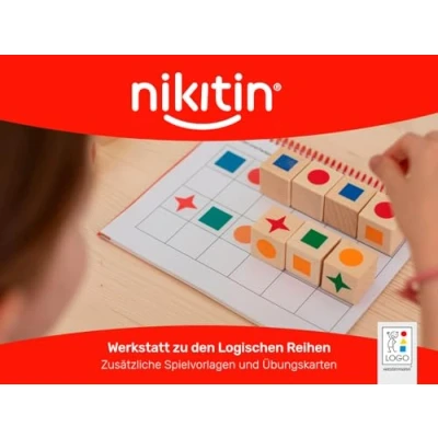 Abbildung von Das Nikitin Material: N8 Logische Reihen Werkstatt Übungskarten und Spielvorlagen