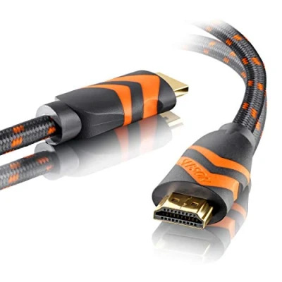 Abbildung von SEBSON HDMI Kabel 3m 2.0b Highspeed mit Ethernet 18Gbit/s 4K Ultra HD, 3D Kabel, (300 cm)