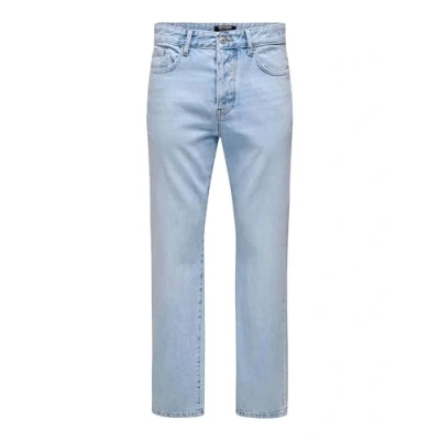 Abbildung von ONLY &amp; SONS Male Normal geschnitten Jeans ONSEDGE Mittlere Taille Gerade