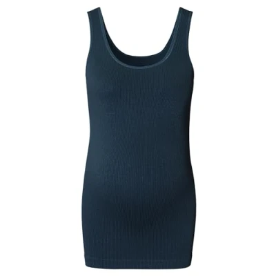 Abbildung von Noppies Maternity Damen Sama Seamless Rib Tanktop Trägershirt/Cami Shirt, Night N146, XL/XXL
