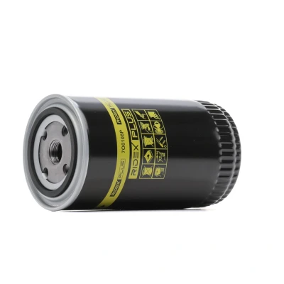 Abbildung von RIDEX PLUS 7O0108P Ölfilter 3/4 16 UNF mit einem Rücklaufsperrventil Anschraubfilter VOLKSWAGEN: Transporter 4 Bus, GOLF 3, Kastenwagen