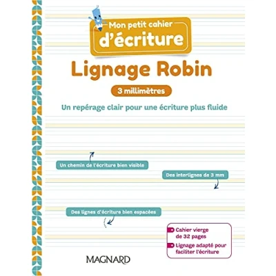 Abbildung von Mon petit Cahier d’écriture Lignage Robin 3 mm (2021)