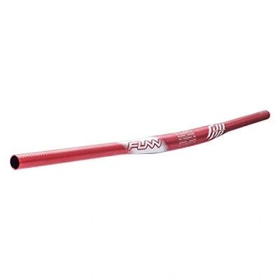 Abbildung von Funn Full On Mountainbike Lenker mit Lenkerklemme 31,8 mm und Breite 810 mm, robuster leichter Legierungs Riser für MTB, BMX Rennrad, Anstieg 7 (Rote)