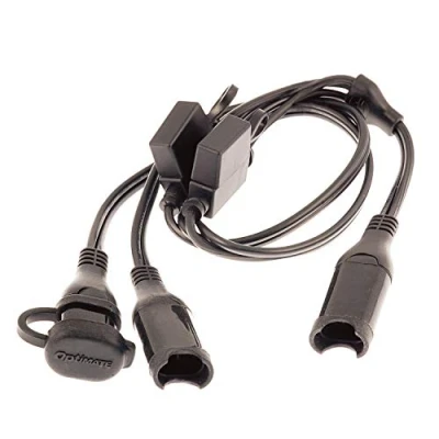 Abbildung von TecMate OptiMATE CABLE O 05, Y Splitter, SAE auf 2 abgesicherte Ausgänge