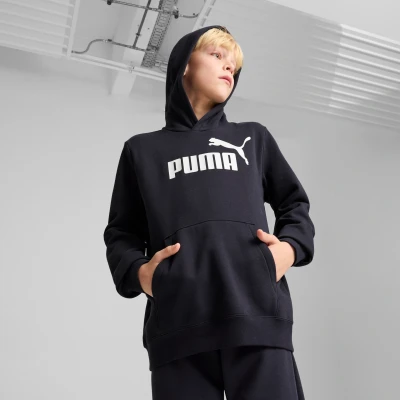 Abbildung von Puma ESS No. 1 Logo Fleece Hoodie Teenager Für Herren Damen Kinder Mit Print New Navy Größe: 15 16Y