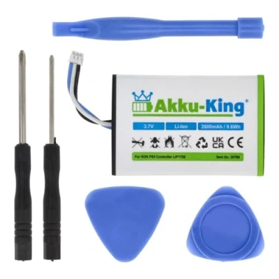 Abbildung von Akku kompatibel mit Sony LIP1708 Li Polymer 2600mAh für Playstation 5 PS5 Controller, DualSense Wireless Controller Öffnungswerkzeug