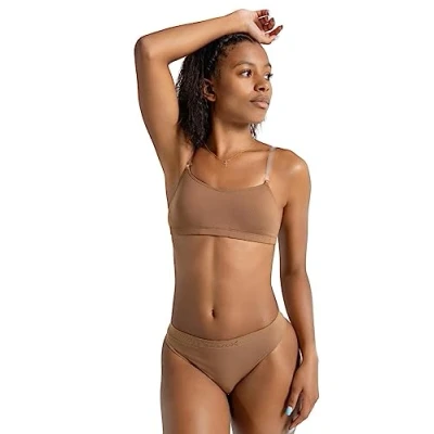 Abbildung von Capezio Womens Camisole Bra W/Bratek® (3564) Mocha XS