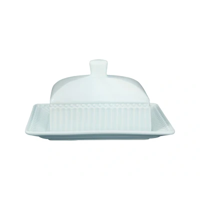 Abbildung von Greengate Alice Butterdose pale blue medium 17x14cm