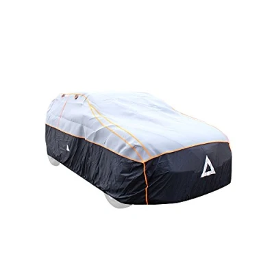 Abbildung von APA 16159 Hagelschutz Pelerine SUV, XL (520 x 185 155 cm), grau, schwarz