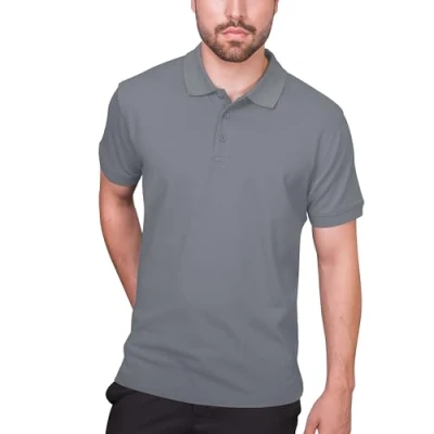 Abbildung von HRM Herren 301 Polohemd, Stone, L