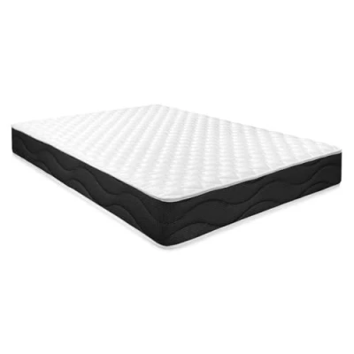 Abbildung von Homey Viskoelastische Matratze Sleep Pro wendbar, mit Kern hoher Dichte, optimale Festigkeit und Komfort, Memory Schaum, Weiß/Schwarz, 105x180