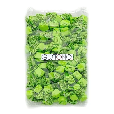 Abbildung von GUSTONE. Tartufi dolci al pistacchio (weiß Pistazie) 70 Stück je 14g Antica Torroneria Piemontese Edle Trüffel Praline aus Italien Schokoladen mit weißer Schokolade 1 kg Großpackung