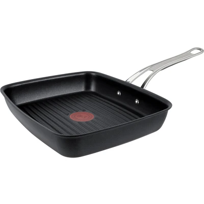 Abbildung von Tefal Grillpfanne &quot;Jamie Oliver Cooks Classic&quot;, Aluminiumguss, (1 tlg.), Thermo Signal, für alle Herdarten inkl. Induktion, 23x27 cm