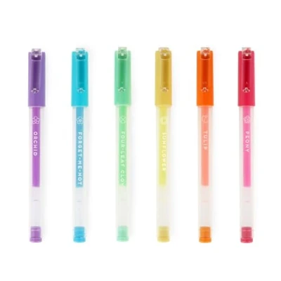 Abbildung von 6 Set Gelstifte Pastellfarben mit Duft Spring is in the Air Legami