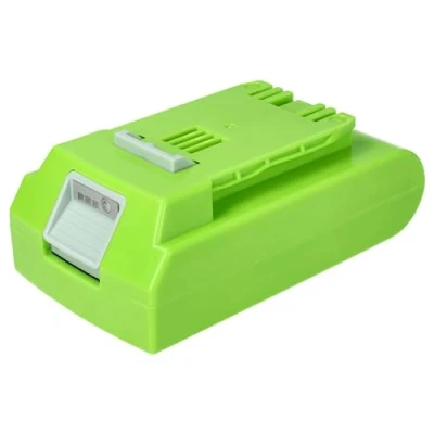Abbildung von vhbw Akku kompatibel mit Powerworks 32CM P24LM32, P24AB, P24ST Elektrowerkzeug (2000 mAh, Li Ion, 24 V)