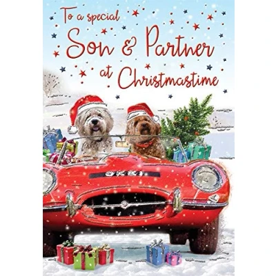 Abbildung von Regal Publishing Weihnachtskarte Son &amp; Partner 22,9 x 15,2 cm