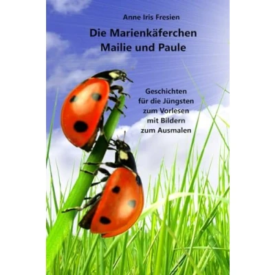 Abbildung von die Marienkäferchen Mailie und Paule: Geschichten für Jüngsten zum Vorlesen mit Bildern Ausmalen.: Ausmalen