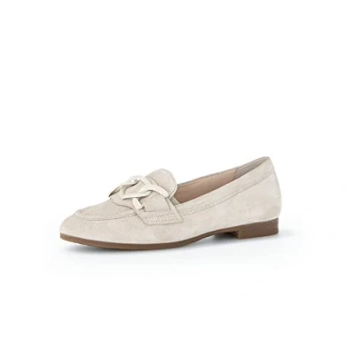 Abbildung von Gabor Slipper, Damen, Größe: 38, Leinen uni Veloursleder