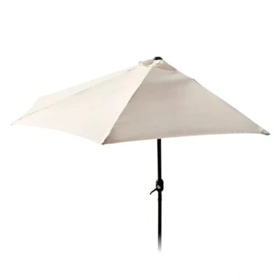 Abbildung von Spetebo Sonnenschirm Wand Balkonschirm mit Handkurbel, LxB: 125,00x250,00 cm, wasserabweisend