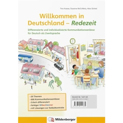 Abbildung von Willkommen in Deutschland Redezeit: Differenzierte und individualisierte Kommunikationsanlässe für Deutsch als Zweitsprache