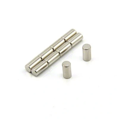 Abbildung von N42 Neodym Magnet Für Kunst, Handwerk, Modellherstellung 5mm Durchmesser x 10mm Dick 1,1kg Zug Pack von 100