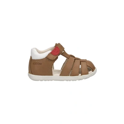 Abbildung von Geox Macchia Trekkingsandale für Kinder, Größe: 20, Beige Schuhe
