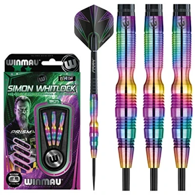 Abbildung von Winmau Dartpfeil Whitlock Steeldart Urban Grip 1408 22 g oder 24