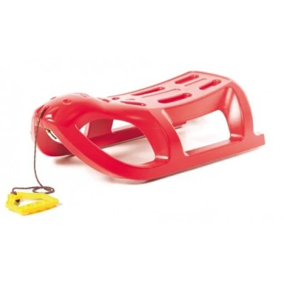 Abbildung von Prosperplast Schlitten Kunststoffschlitten Kinderschlitten Rodelschlitten Stahlkufe, Breite: 39 cm Lange: 79 Höhe: 25 cm, für Kinder ab 3 Jahren