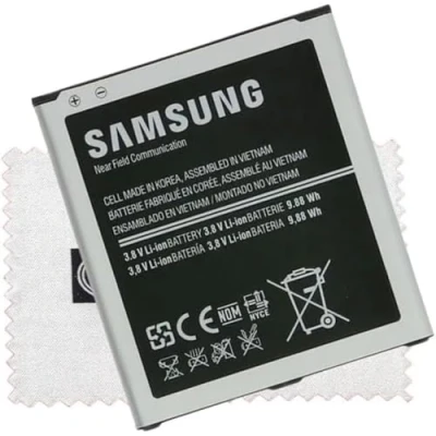 Abbildung von Original Akku für B600BE Samsung S4 i9500 i9505 i9515 mit Shlok Bildschirmreinigungstuch