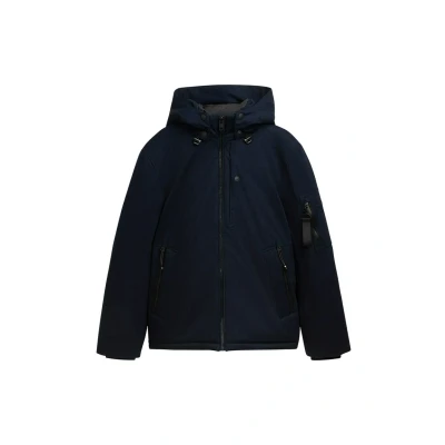 Abbildung von TOM Tailor Abnehmbarer Übergangsjacke, Herren, Größe: Medium, Sky captain melange