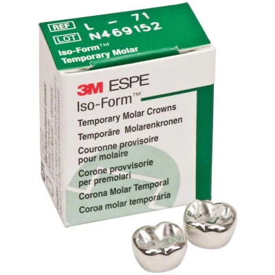 Abbildung von Iso Form Kronen Molaren UK L 71