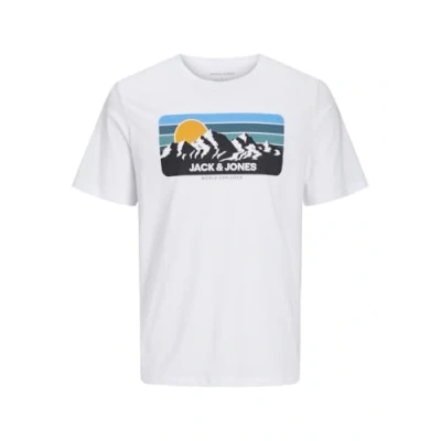 Abbildung von Jack &amp; Jones Junior Jjpeak TEE CREW NECK Tshirt print für Kinder, Größe: 176, Moonbeam