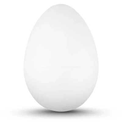 Abbildung von Netuno 5 Stück Styroporeier 15 cm Eier aus Styropor weiß Deko Ostereier ideal für Ostern Dekoration Basteln Modellierung als Geschenk
