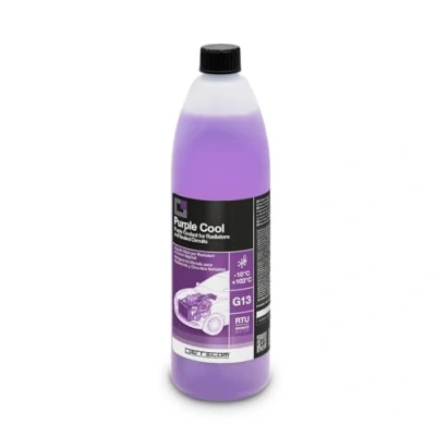 Abbildung von ERRECOM Purple Cool, Violette Kühlerflüssigkeit 10C/+103C, Frostschutzmittel G13 mit Glyzerin Zusatzpaket, gebrauchsfertig, 1 Liter