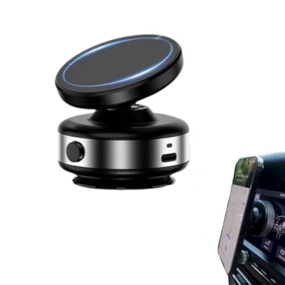 Abbildung von YODAOLI 360 Rotatable Car Magnetic Phone Holder, Mount with Vacuum Suction