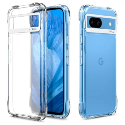 Abbildung von CYRILL von Spigen Cecile Hülle [Staubfrei] langlebig Clear transparent case kompatibel mit Google Pixel 8a (2024) Matte