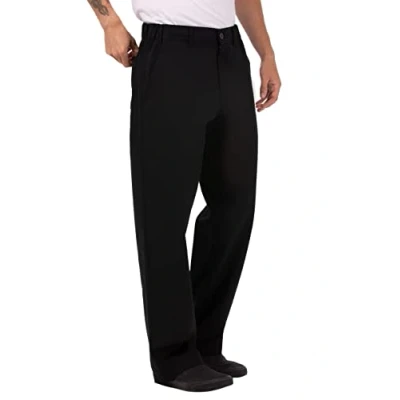 Abbildung von Chef Works Herren pserblks Kochhose, Schwarz, S EU