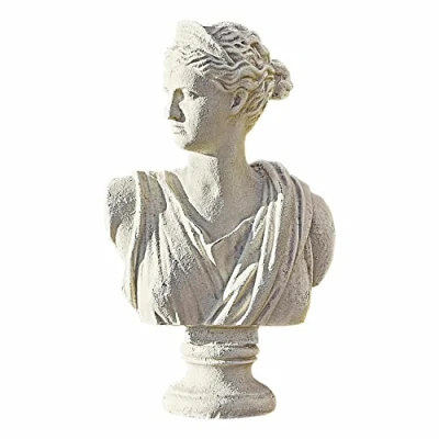 Abbildung von Loberon Büste Ellora, Französischer Stil, wie EIN Antikes Fundstück, mit Antik Finish, Gartendekoration, Gartenzubehör, Outdoor, Polyresin, antikcreme