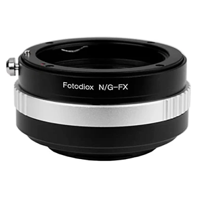 Abbildung von Fotodiox Lens Mount Adapter Compatible with Nikon F G Type Lenses on Fujifilm X Cameras