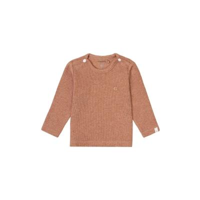 Abbildung von Noppies Natal Langarmshirt für Kinder, Größe: 44, Cafe au lait melange