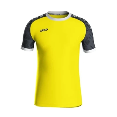 Abbildung von JAKO Herren Iconic Trikot, Soft Yellow/Schwarz, 3XL EU