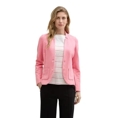 Abbildung von TOM TAILOR Damen 1038703 Blazer, 15116 Bright Rose, S