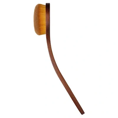 Abbildung von FOUNDATIONPINSEL PUDERPINSEL mit soft touch Faser / vegan Kunstfaser Gr.14 Made in Germany 1 Stück