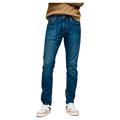 Abbildung von Pepe Jeans Stanley Tapered Fit, Herren, Größe: 31x32, Denim