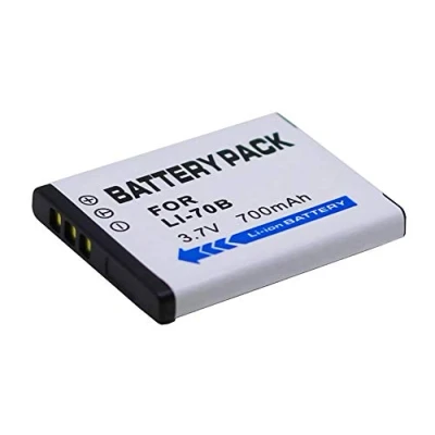 Abbildung von Amsahr Digital Replacement Camera and Camcorder Battery for Olympus Li 70B, FE 4020, 4040, X940