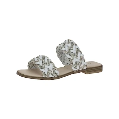 Abbildung von Caprice Damen 9 27103 20 Pantolette Flach, White Crystal, 39 EU