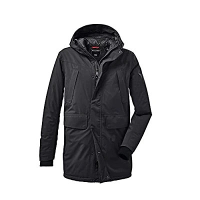 Abbildung von Killtec Outdoorjacke, Herren, Größe: Small, Schwarz