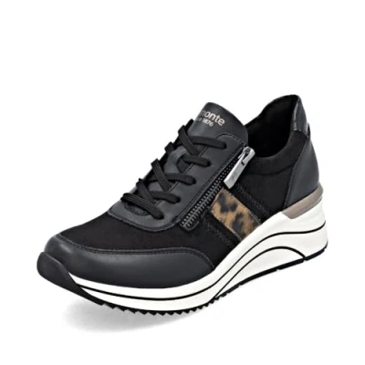 Abbildung von Remonte Keilsneaker, Schnürschuh, Halbschuh, Freizeitsneaker in veganer Verarbeitung